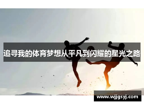 追寻我的体育梦想从平凡到闪耀的星光之路